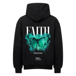 Faith Streetwear Oversized Hoodie Backprint