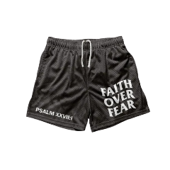 Faith Over Fear Print Short