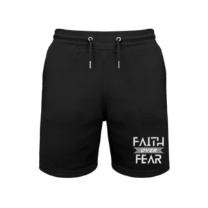 Faith Over Fear Short Black